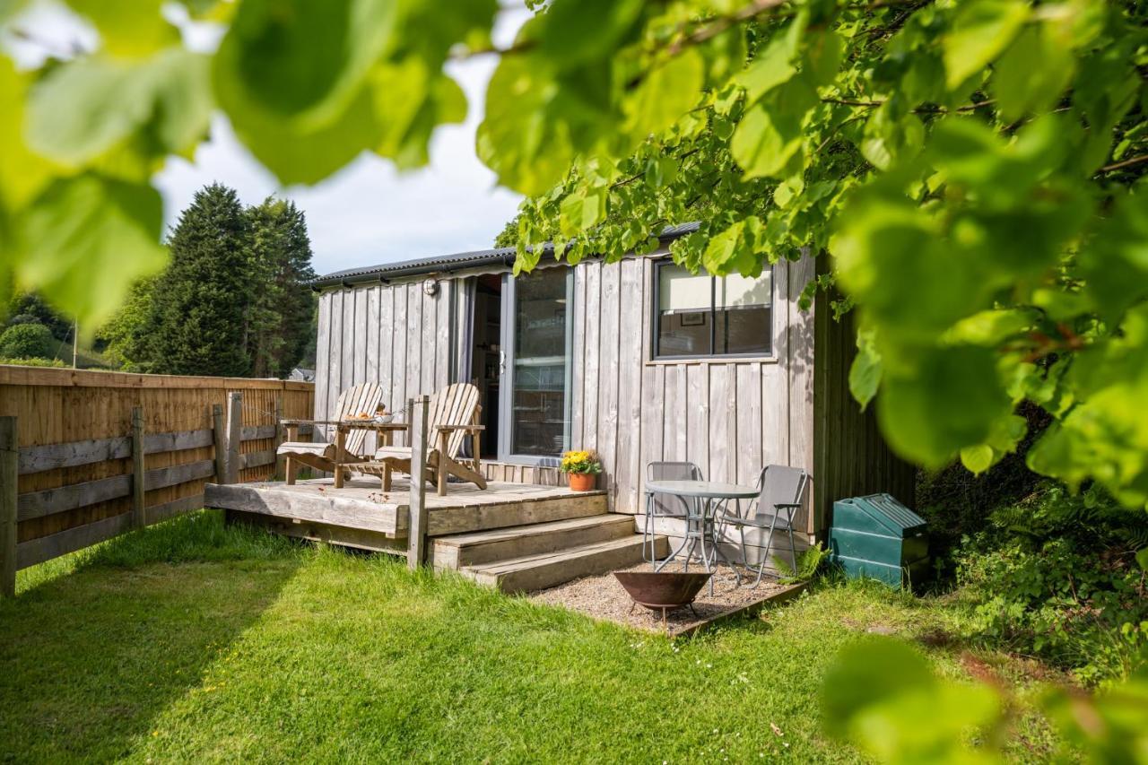 Cefn Crib Cabins Machynlleth Exterior photo
